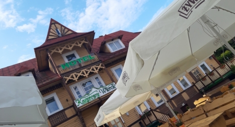 Letni ogród - taras. Restauracja & Pizza Kasprowy Wierch Zakopane